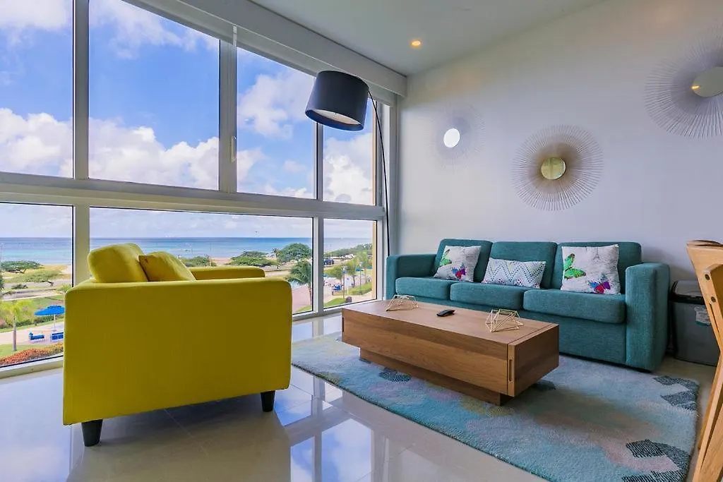 1Bs-Blue325 - Leave All Your Worries Aside At This Happy Condo Palm Beach Aruba